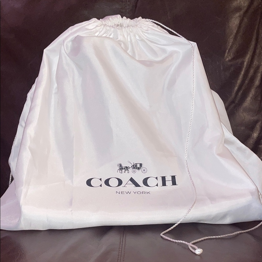 2017 Coach Charlie Carryall handbag Tote with Dust Bag
Polished Pebble Leather - Picture 3 of 6